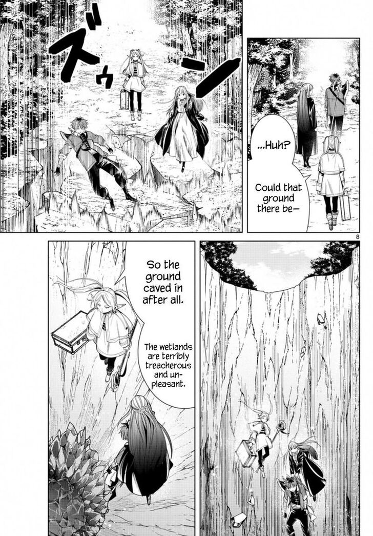 Frieren: Beyond Journey's End Manga Chapter 61 page 7 - Magic-Nullifying Crystal scene