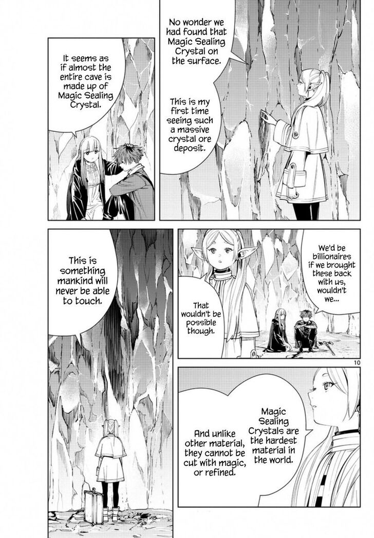 Frieren: Beyond Journey's End Manga Chapter 61 page 9 - Magic-Nullifying Crystal scene