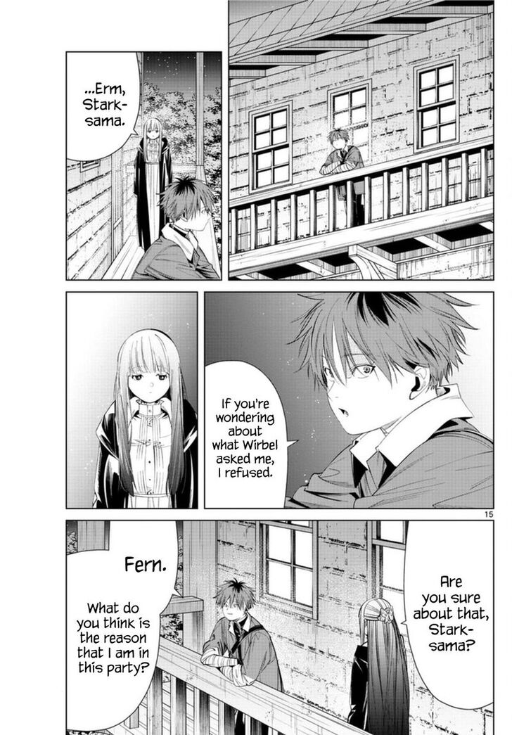 Frieren: Beyond Journey's End Manga Chapter 62 page 15 - Why I Set Out on This Journey scene