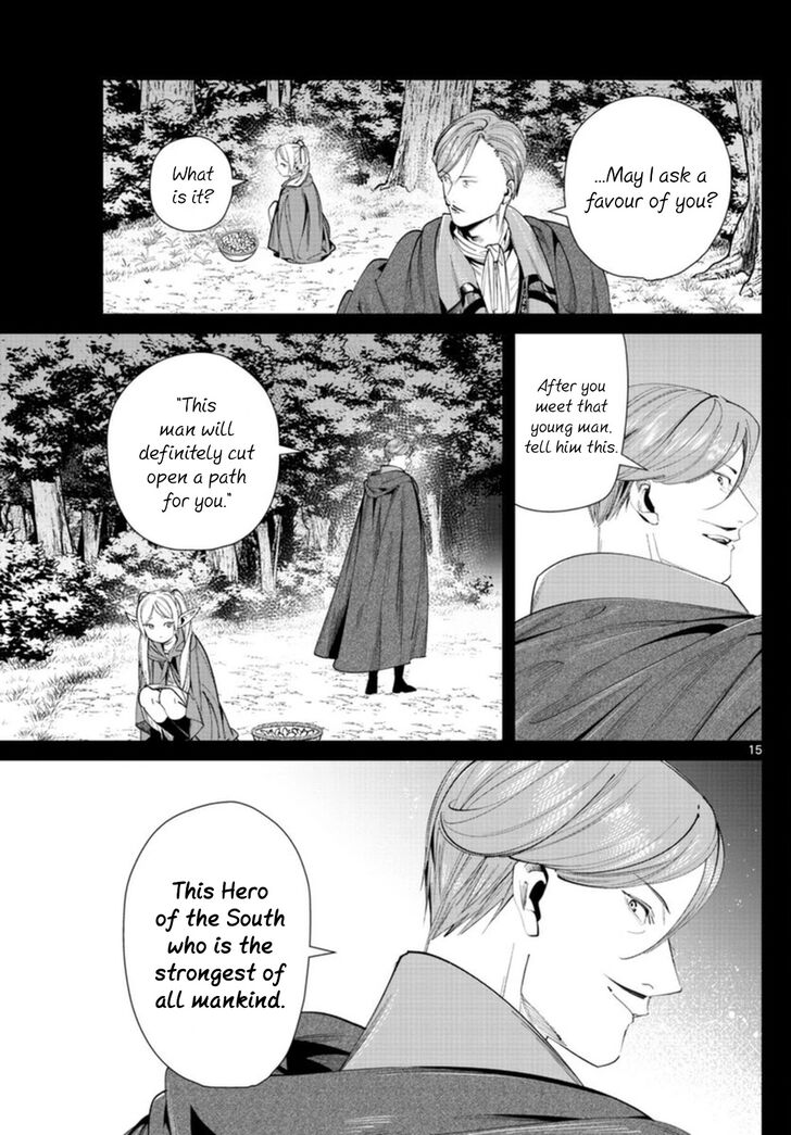 Frieren: Beyond Journey's End Manga Chapter 63 page 17 - The Hero of the South scene