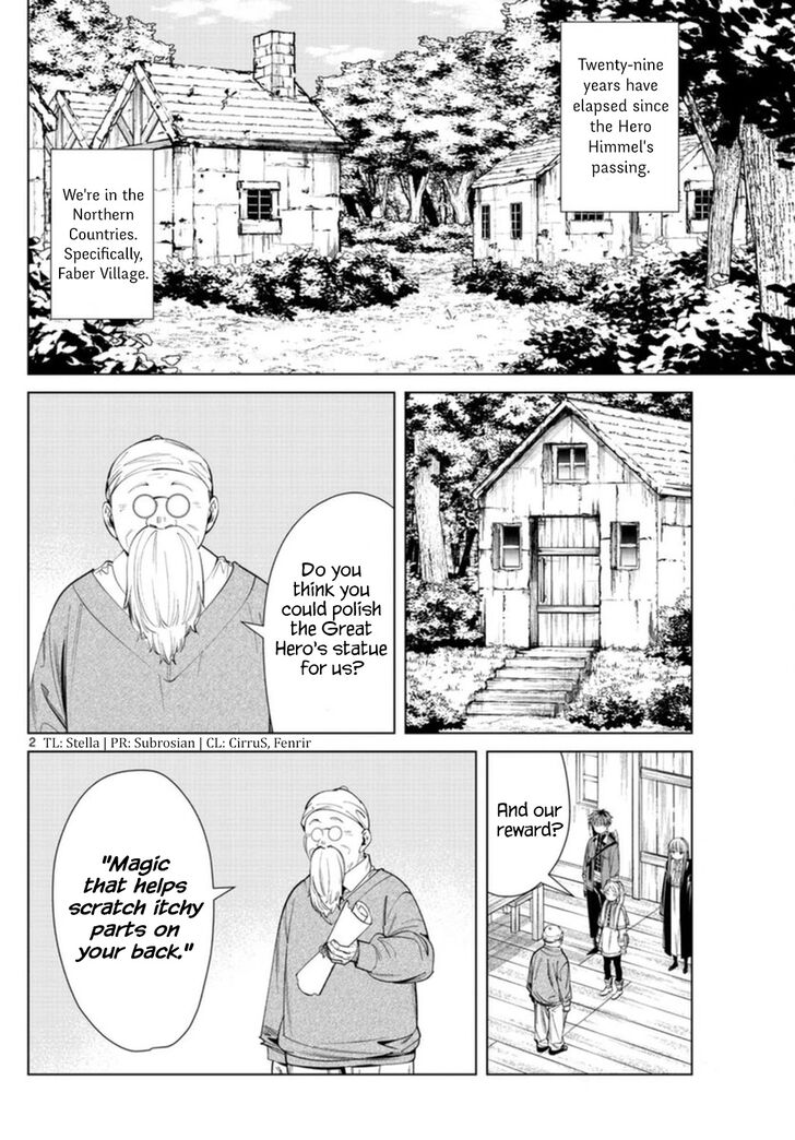 Frieren: Beyond Journey's End Manga Chapter 63 page 3 - The Hero of the South scene