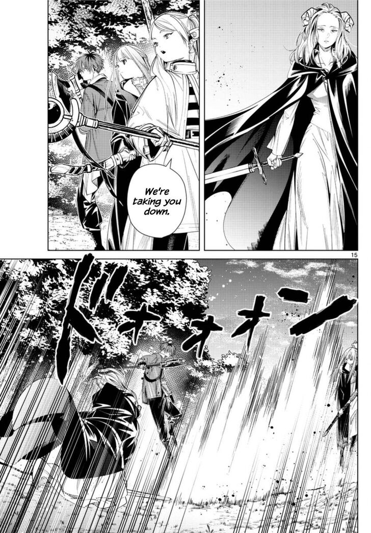 Frieren: Beyond Journey's End Manga Chapter 64 page 15 - The Demon with a Sword scene
