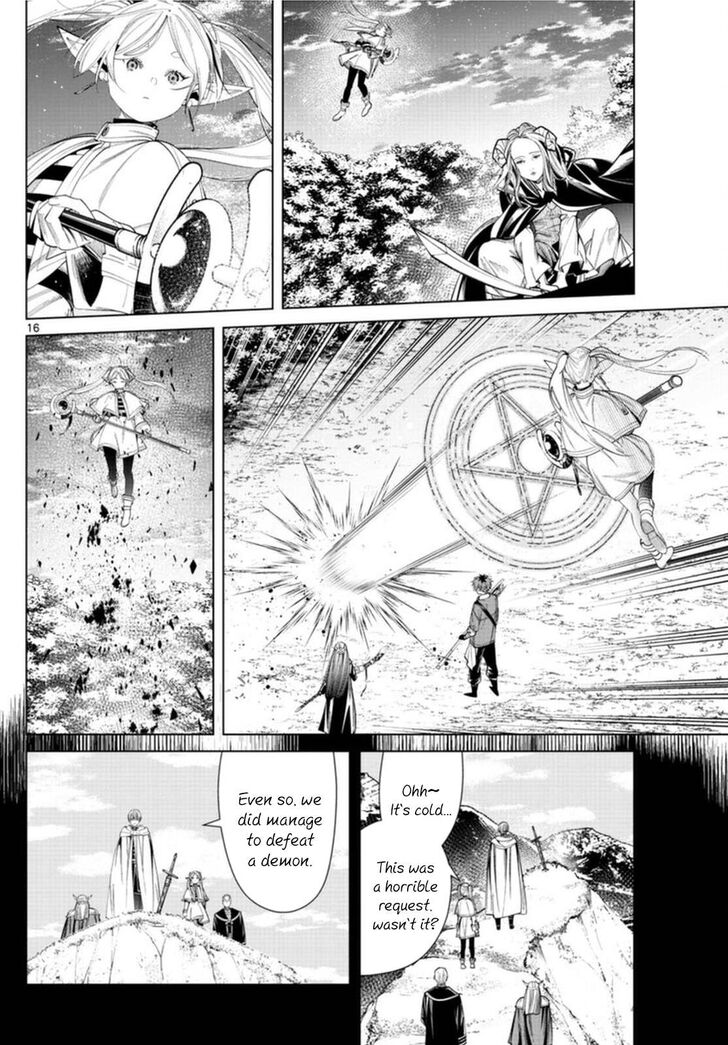 Frieren: Beyond Journey's End Manga Chapter 64 page 16 - The Demon with a Sword scene