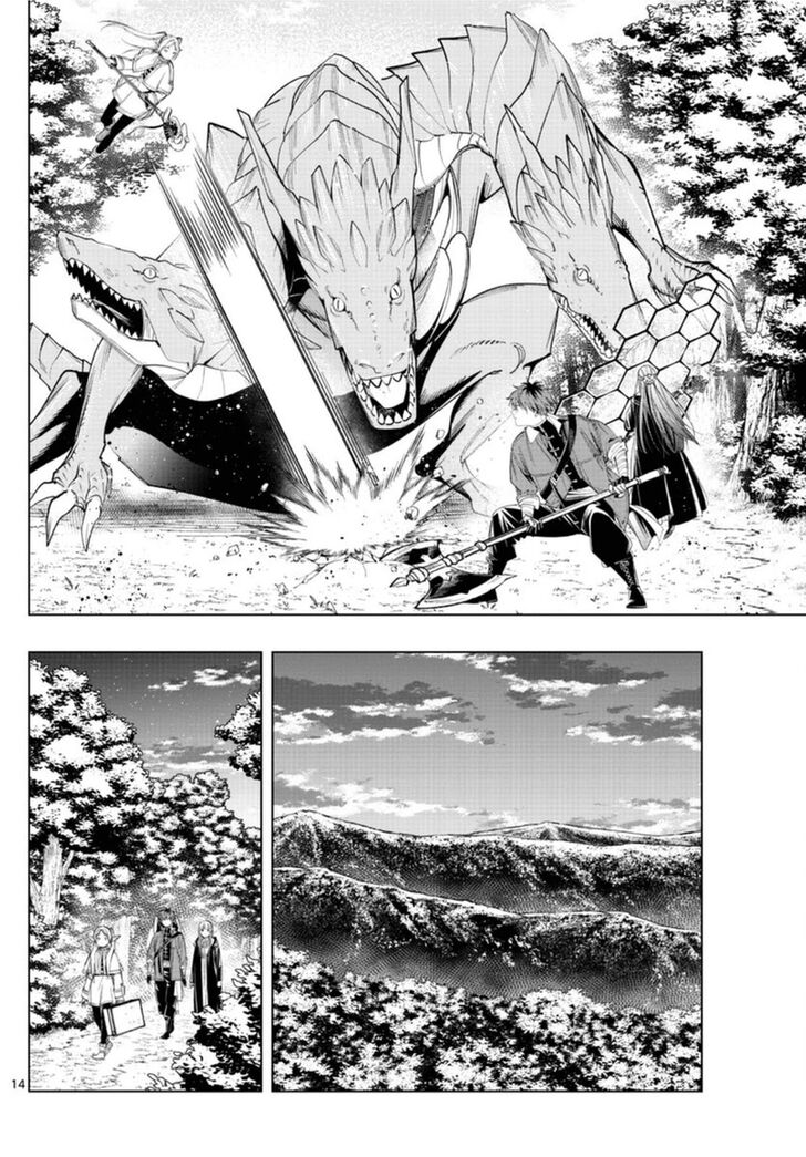 Frieren: Beyond Journey's End Manga Chapter 65 page 14 - The Secret Hot Spring of the Etwas Mountains scene