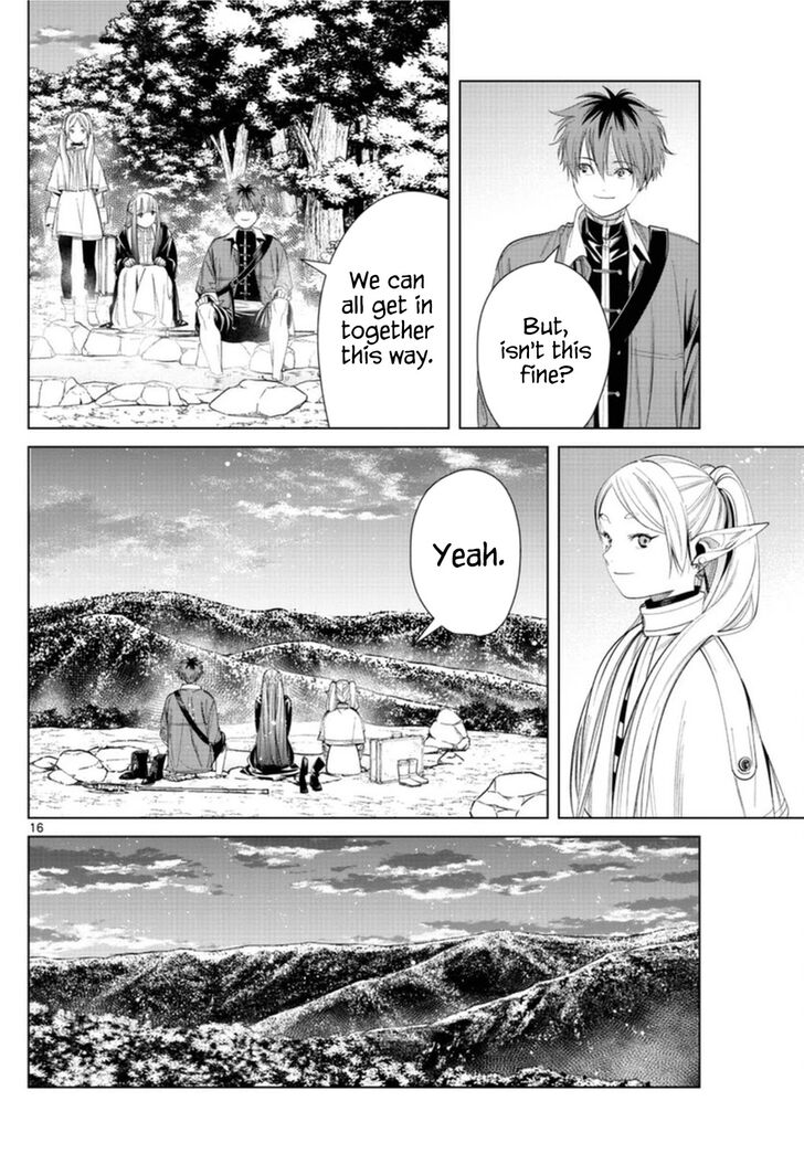 Frieren: Beyond Journey's End Manga Chapter 65 page 16 - The Secret Hot Spring of the Etwas Mountains scene