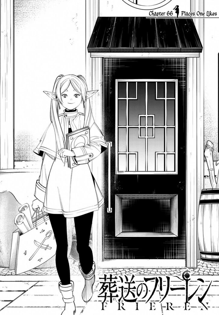 Frieren: Beyond Journey's End Manga Chapter 66 page 1 - The Places She Would Like scene