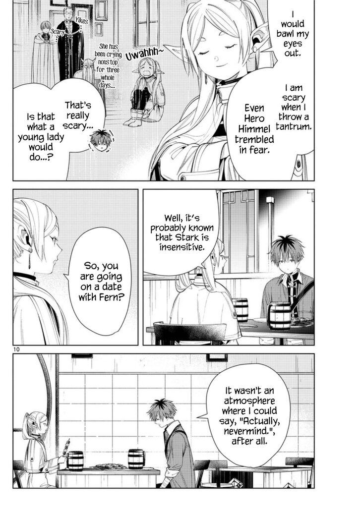 Frieren: Beyond Journey's End Manga Chapter 66 page 10 - The Places She Would Like scene