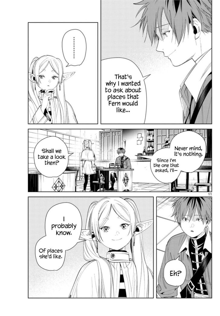 Frieren: Beyond Journey's End Manga Chapter 66 page 11 - The Places She Would Like scene