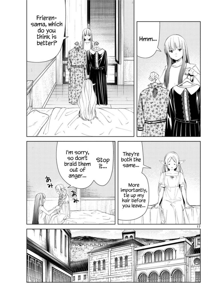 Frieren: Beyond Journey's End Manga Chapter 66 page 17 - The Places She Would Like scene