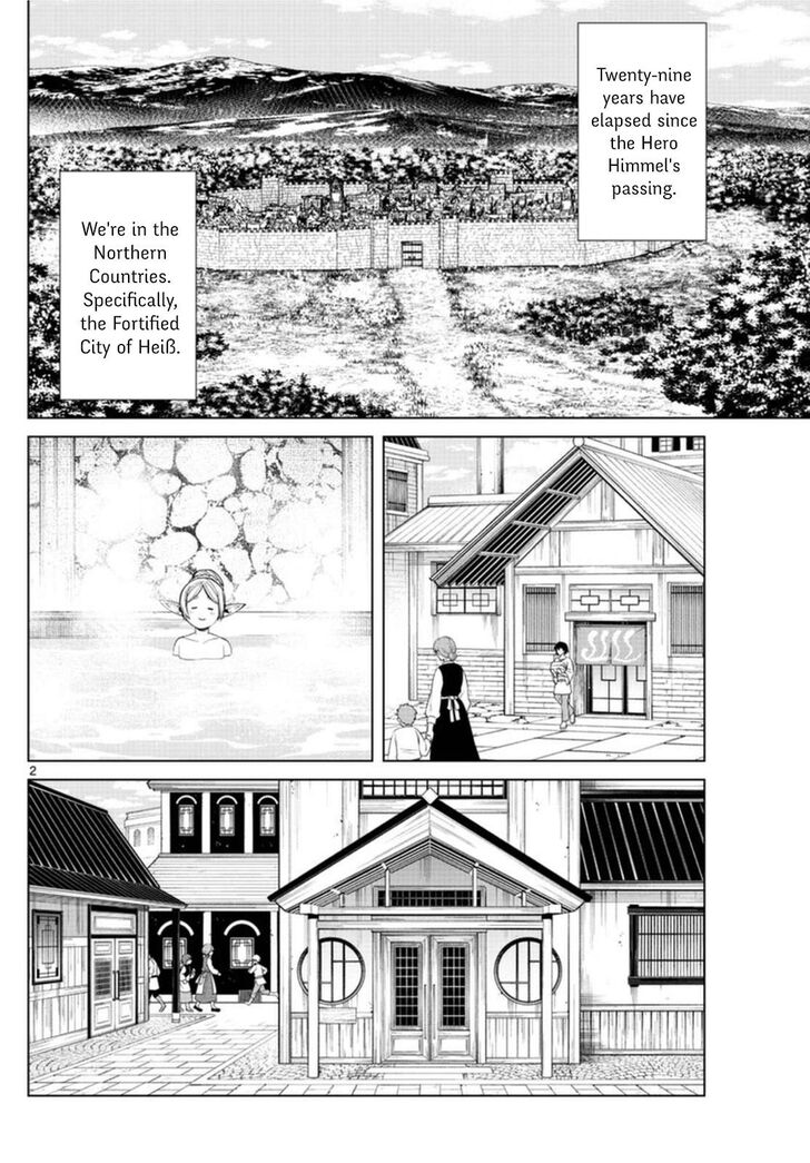 Frieren: Beyond Journey's End Manga Chapter 66 page 2 - The Places She Would Like scene