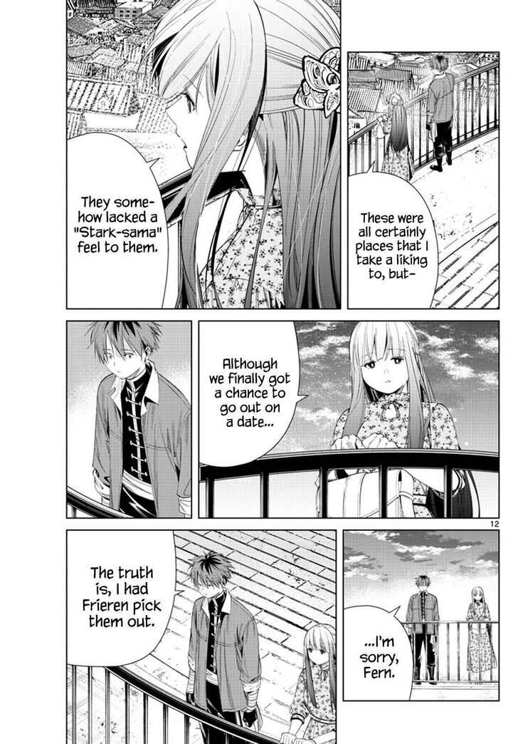 Frieren: Beyond Journey's End Manga Chapter 67 page 12 - Peaceful Time scene