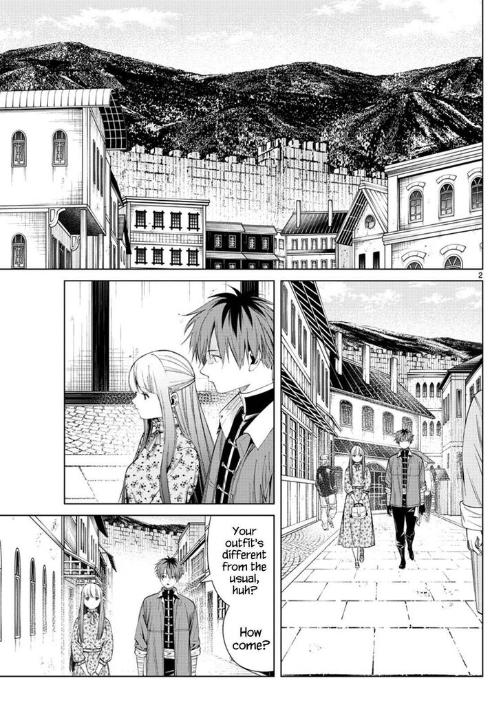 Frieren: Beyond Journey's End Manga Chapter 67 page 2 - Peaceful Time scene