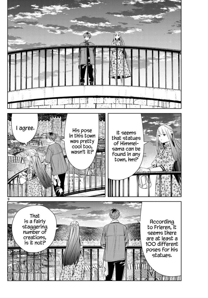 Frieren: Beyond Journey's End Manga Chapter 67 page 9 - Peaceful Time scene