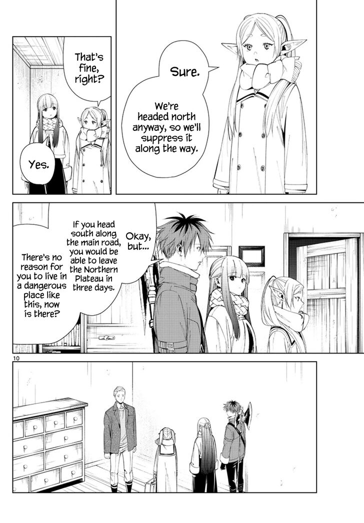 Frieren: Beyond Journey's End Manga Chapter 68 page 10 - Northern Plateau scene