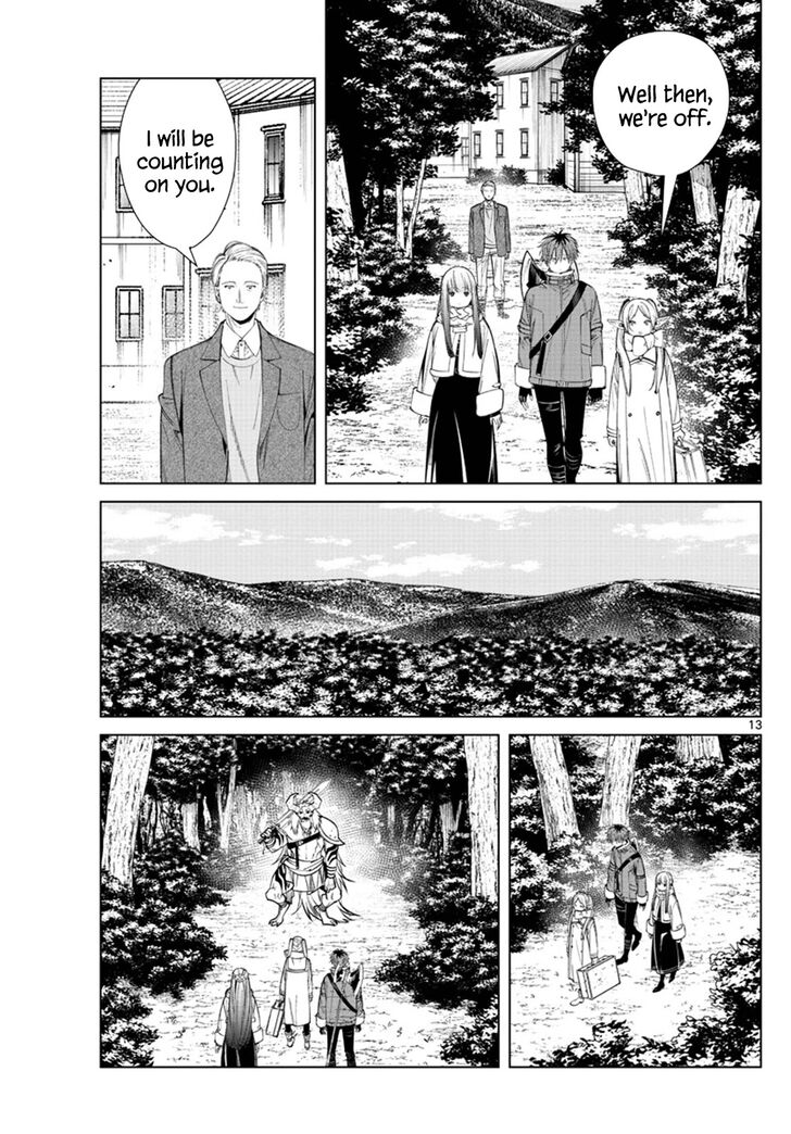 Frieren: Beyond Journey's End Manga Chapter 68 page 13 - Northern Plateau scene