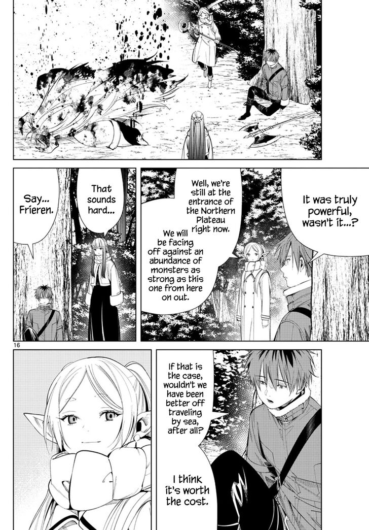 Frieren: Beyond Journey's End Manga Chapter 68 page 16 - Northern Plateau scene