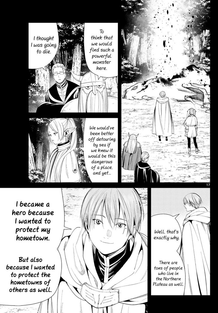 Frieren: Beyond Journey's End Manga Chapter 68 page 17 - Northern Plateau scene