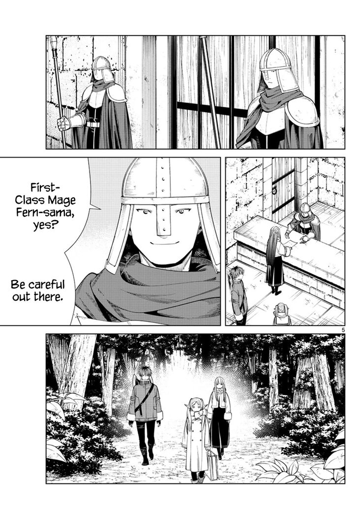 Frieren: Beyond Journey's End Manga Chapter 68 page 5 - Northern Plateau scene