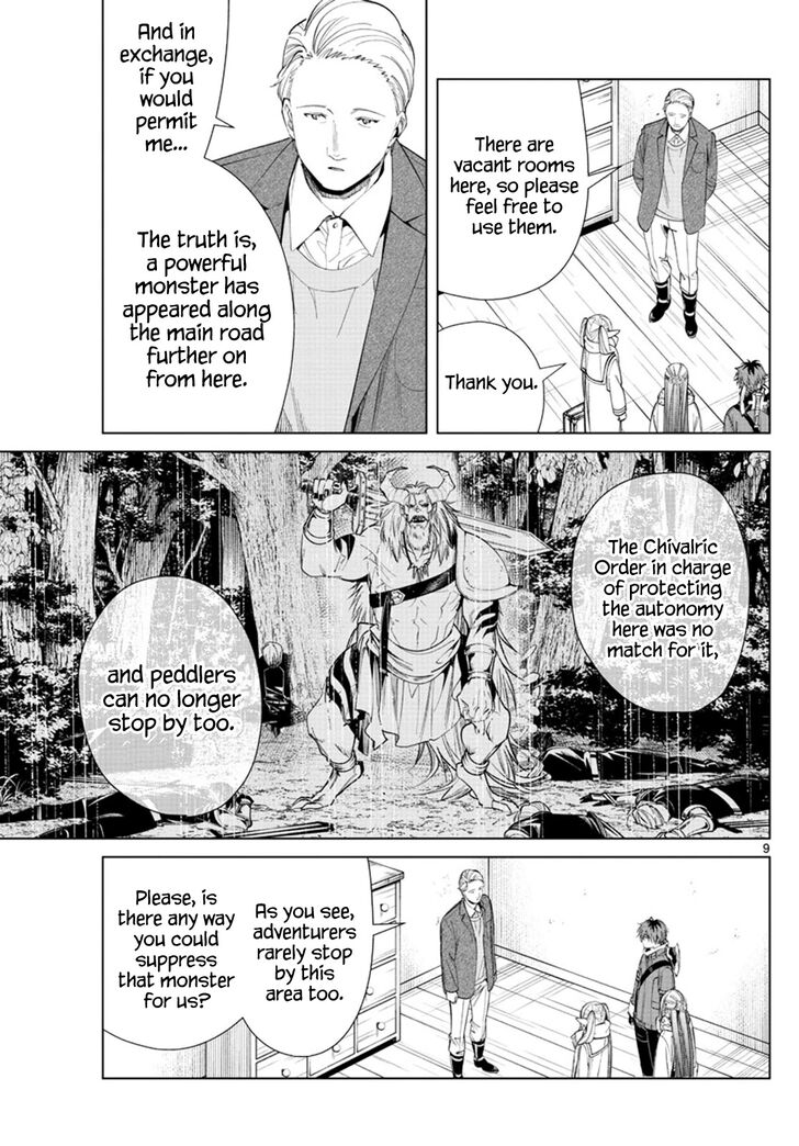 Frieren: Beyond Journey's End Manga Chapter 68 page 9 - Northern Plateau scene