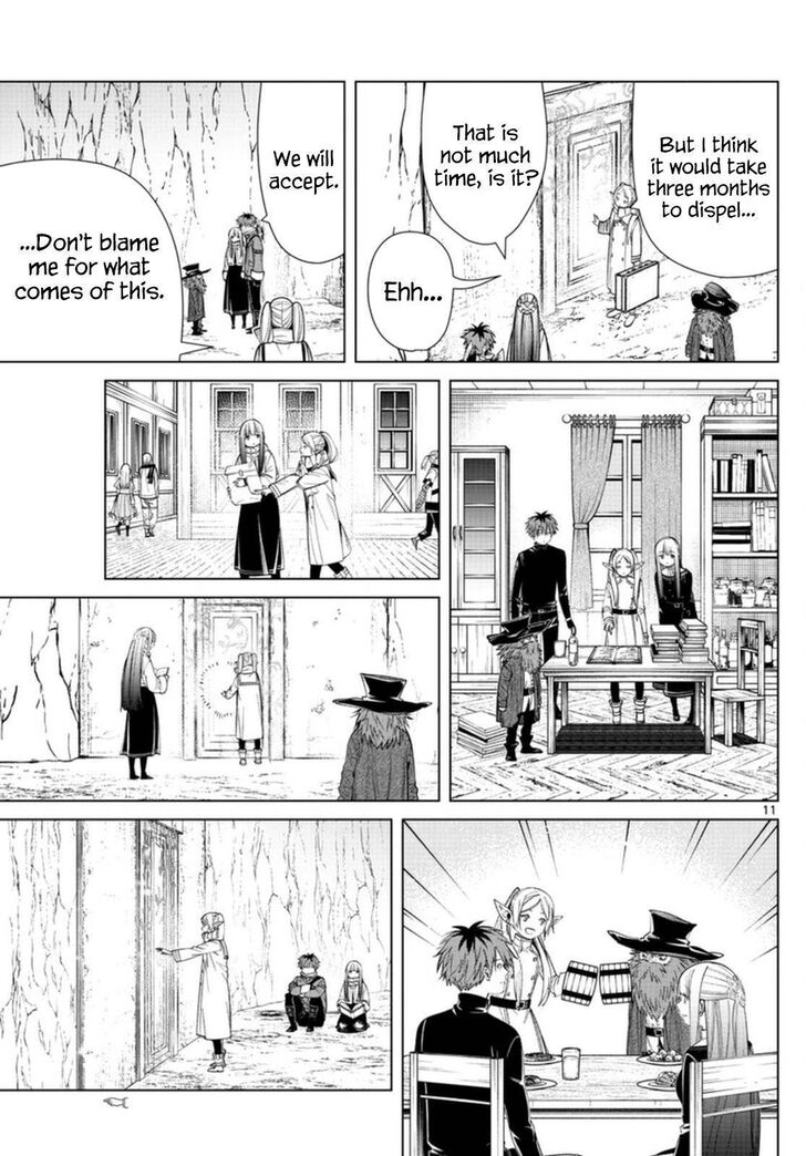 Frieren: Beyond Journey's End Manga Chapter 69 page 11 - Boshaft—The Emperor's Spirit scene