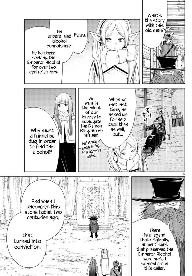 Frieren: Beyond Journey's End Manga Chapter 69 page 5 - Boshaft—The Emperor's Spirit scene