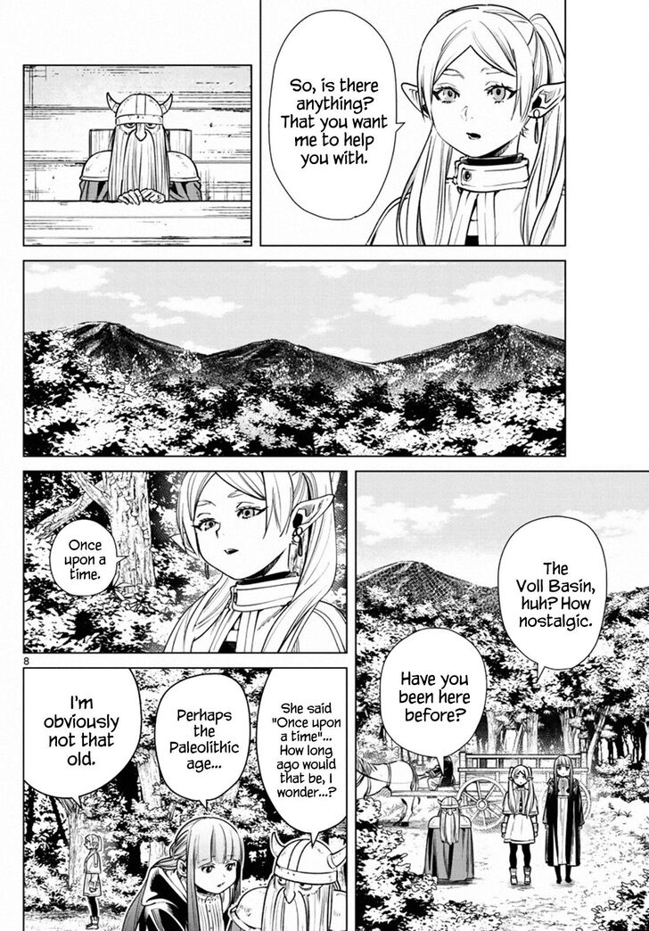Frieren: Beyond Journey's End Manga Chapter 7 page 8 - The Land Where Souls Rest scene