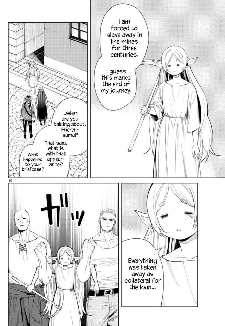Frieren: Beyond Journey's End Manga Chapter 70 page 10 - The Norm Company scene