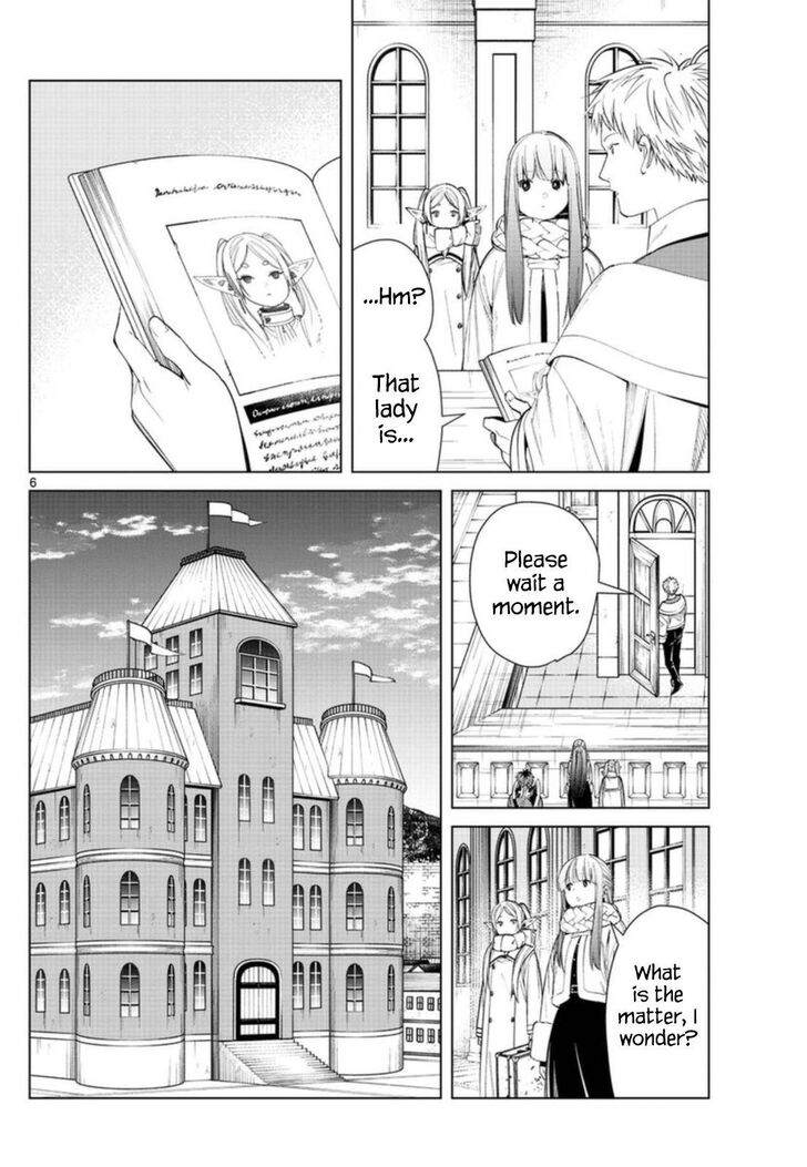 Frieren: Beyond Journey's End Manga Chapter 70 page 6 - The Norm Company scene