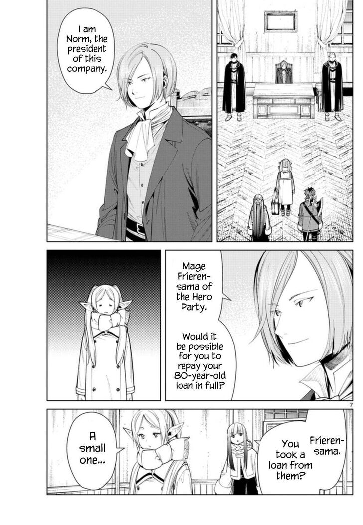 Frieren: Beyond Journey's End Manga Chapter 70 page 7 - The Norm Company scene
