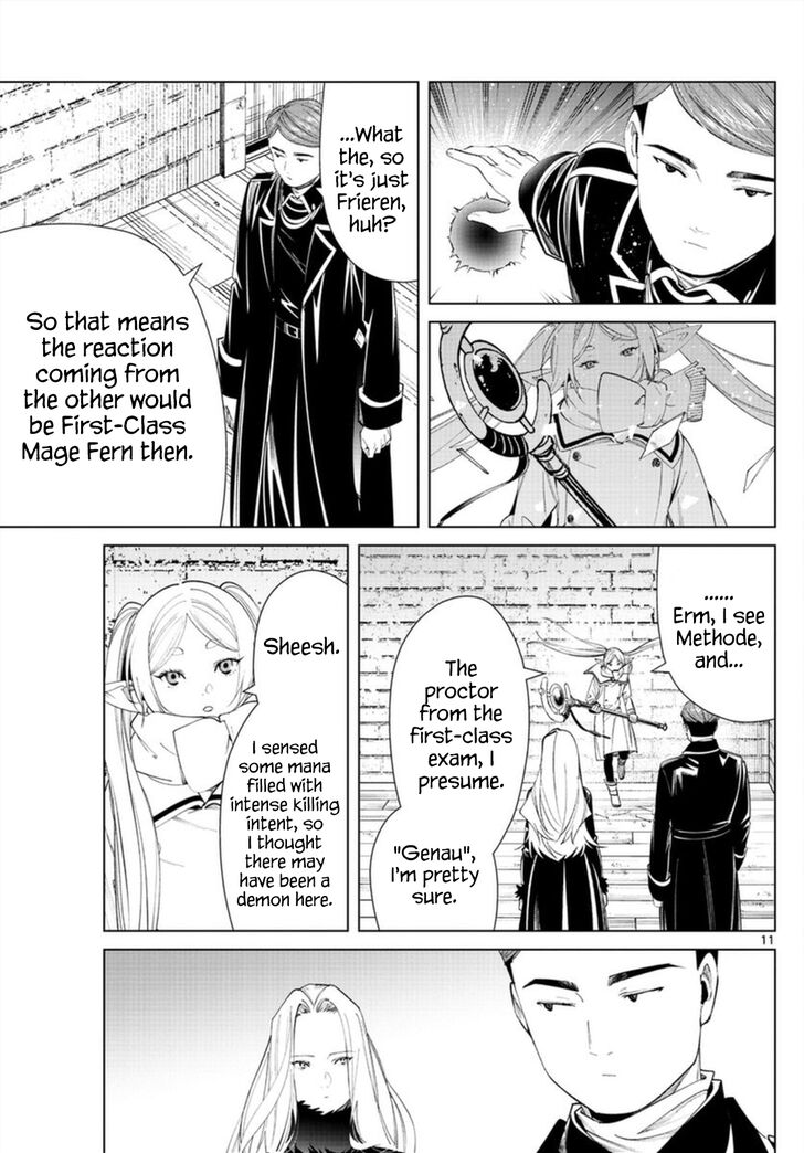 Frieren: Beyond Journey's End Manga Chapter 71 page 11 - Subjugation Request scene