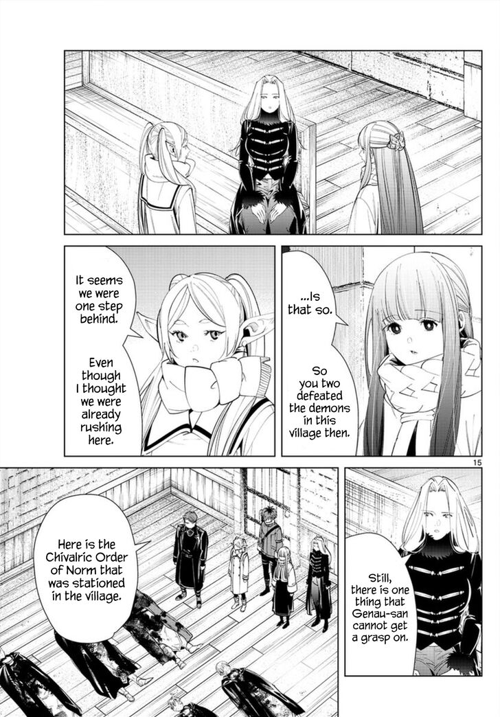 Frieren: Beyond Journey's End Manga Chapter 71 page 15 - Subjugation Request scene