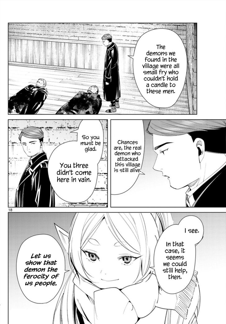 Frieren: Beyond Journey's End Manga Chapter 71 page 18 - Subjugation Request scene