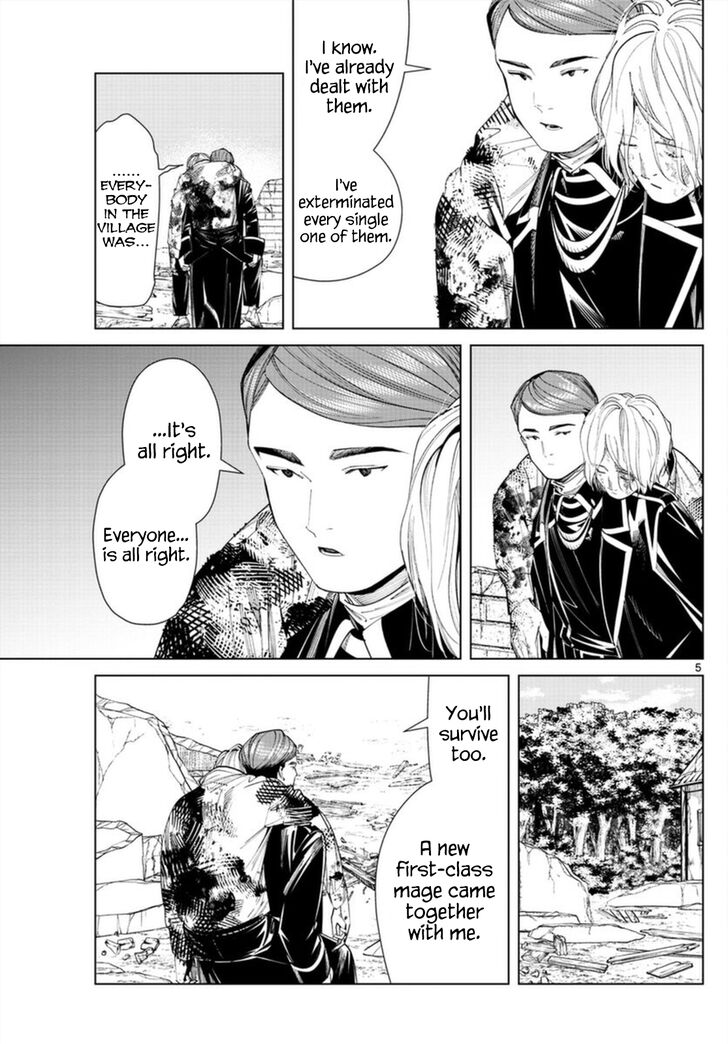 Frieren: Beyond Journey's End Manga Chapter 71 page 5 - Subjugation Request scene