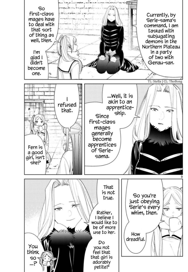 Frieren: Beyond Journey's End Manga Chapter 72 page 9 - The General scene