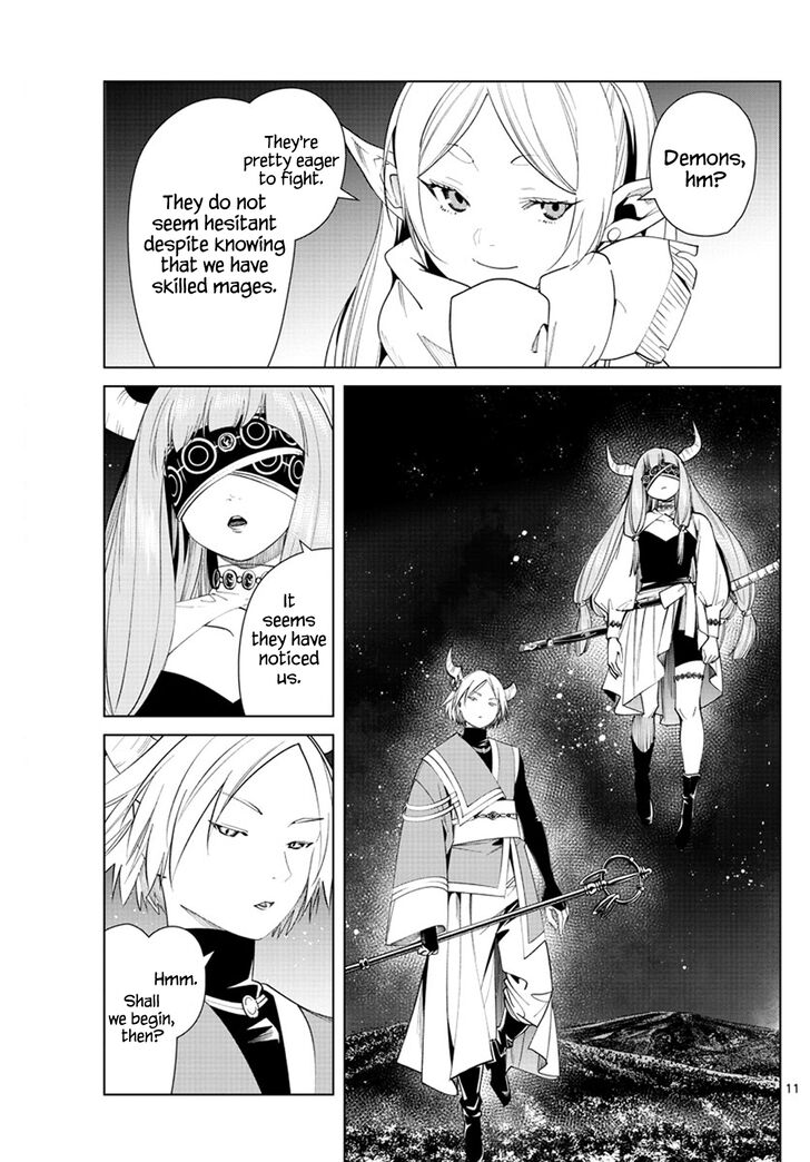 Frieren: Beyond Journey's End Manga Chapter 73 page 11 - Encounter Battle scene