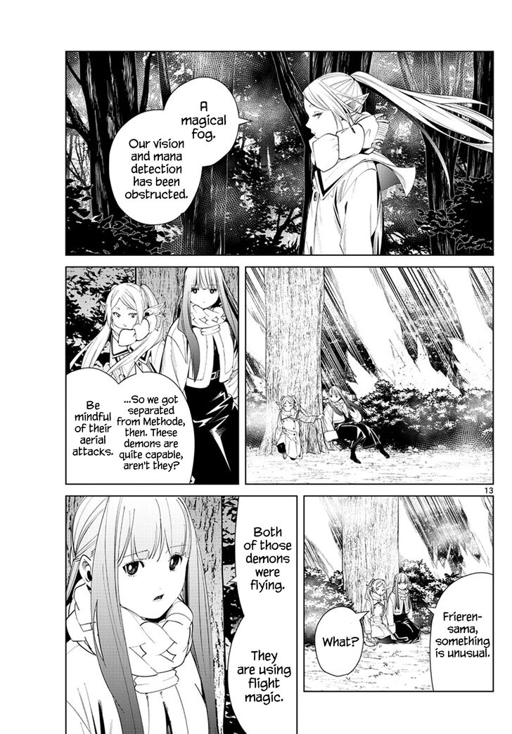 Frieren: Beyond Journey's End Manga Chapter 73 page 13 - Encounter Battle scene