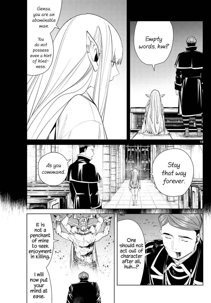 Frieren: Beyond Journey's End Manga Chapter 74 page 17 - Divine Revolte scene