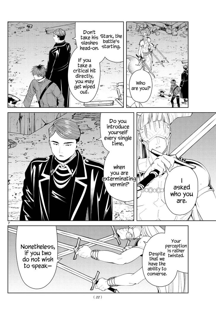 Frieren: Beyond Journey's End Manga Chapter 74 page 6 - Divine Revolte scene