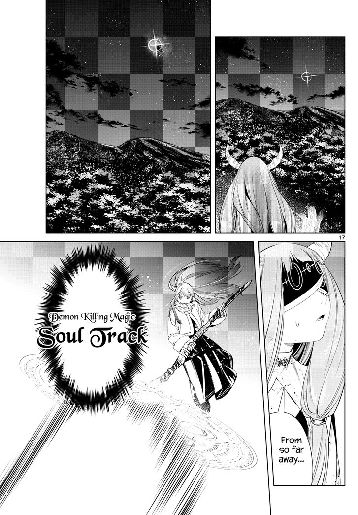 Frieren: Beyond Journey's End Manga Chapter 75 page 17 - Erilfrachte-The Spell to Dispel Fog scene