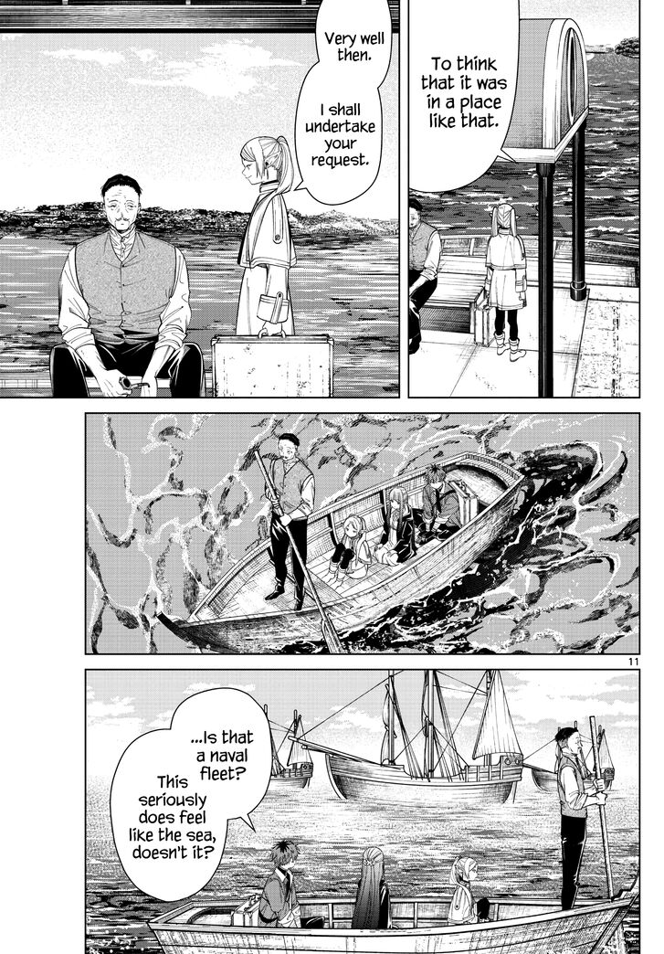 Frieren: Beyond Journey's End Manga Chapter 78 page 11 - Lake Korridor scene