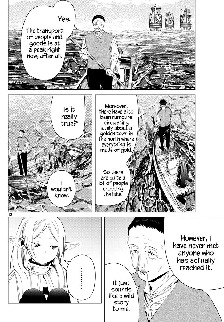 Frieren: Beyond Journey's End Manga Chapter 78 page 12 - Lake Korridor scene