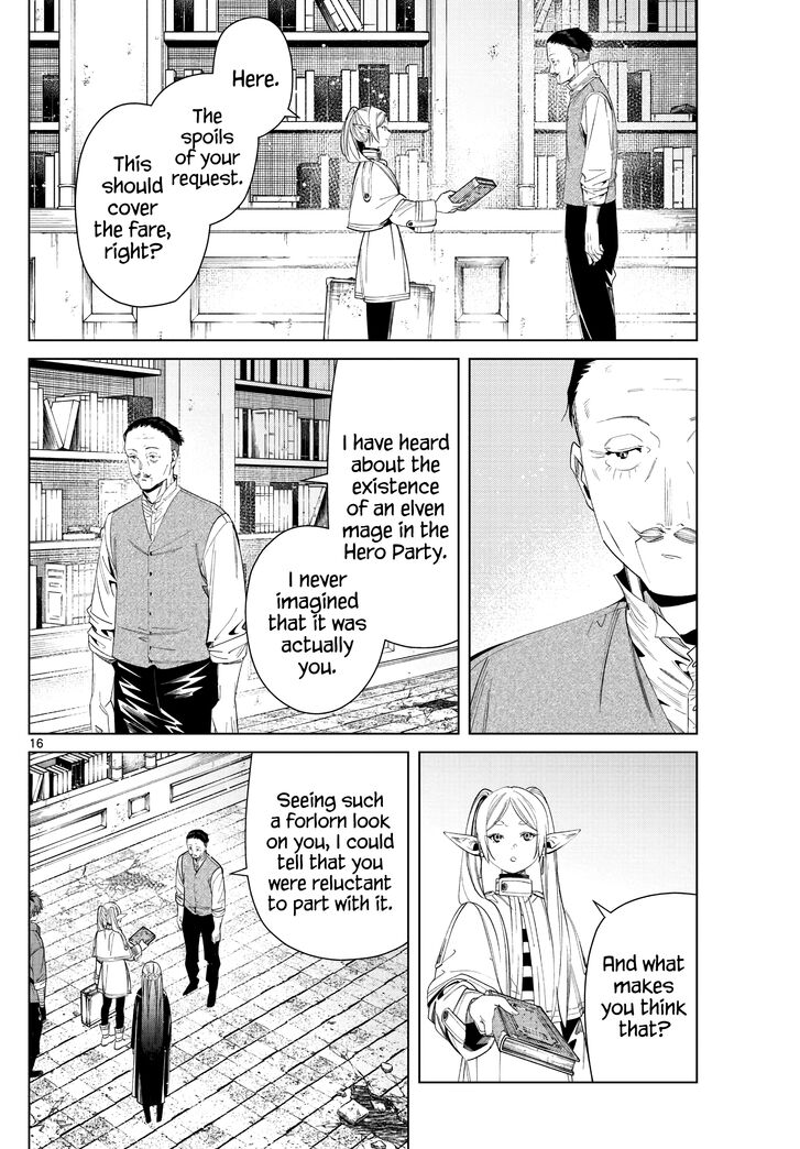 Frieren: Beyond Journey's End Manga Chapter 78 page 16 - Lake Korridor scene