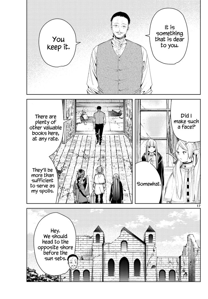 Frieren: Beyond Journey's End Manga Chapter 78 page 17 - Lake Korridor scene