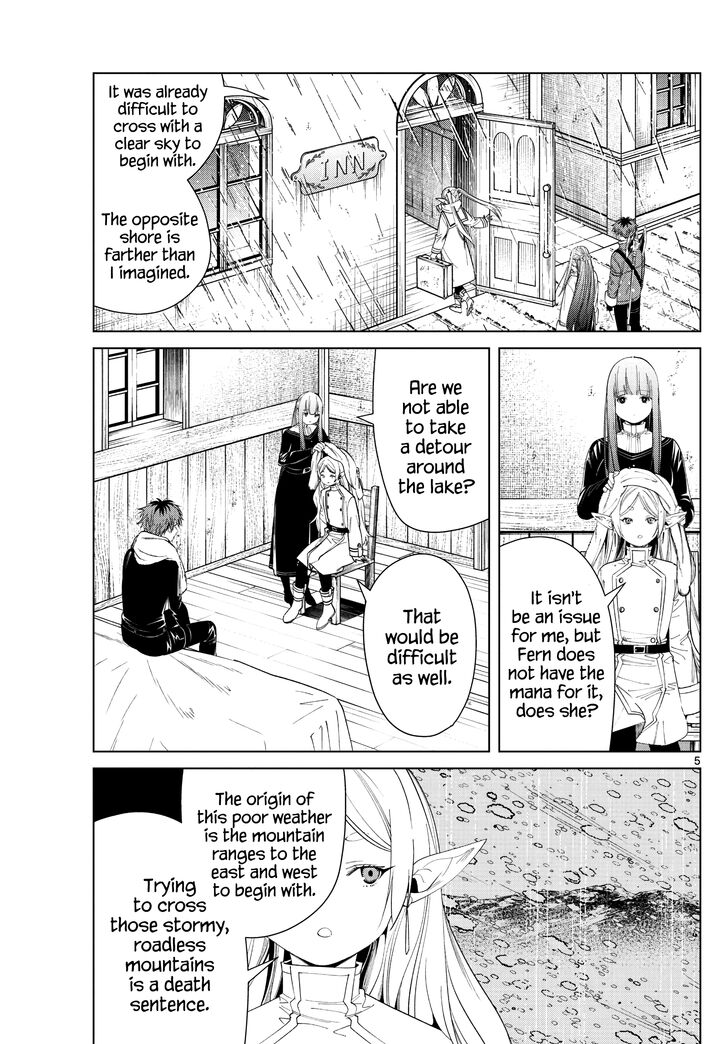 Frieren: Beyond Journey's End Manga Chapter 78 page 5 - Lake Korridor scene