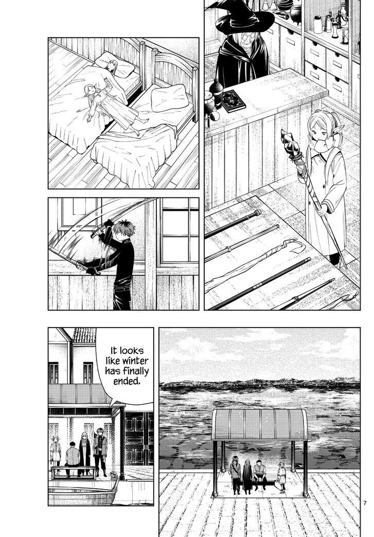 Frieren: Beyond Journey's End Manga Chapter 78 page 7 - Lake Korridor scene