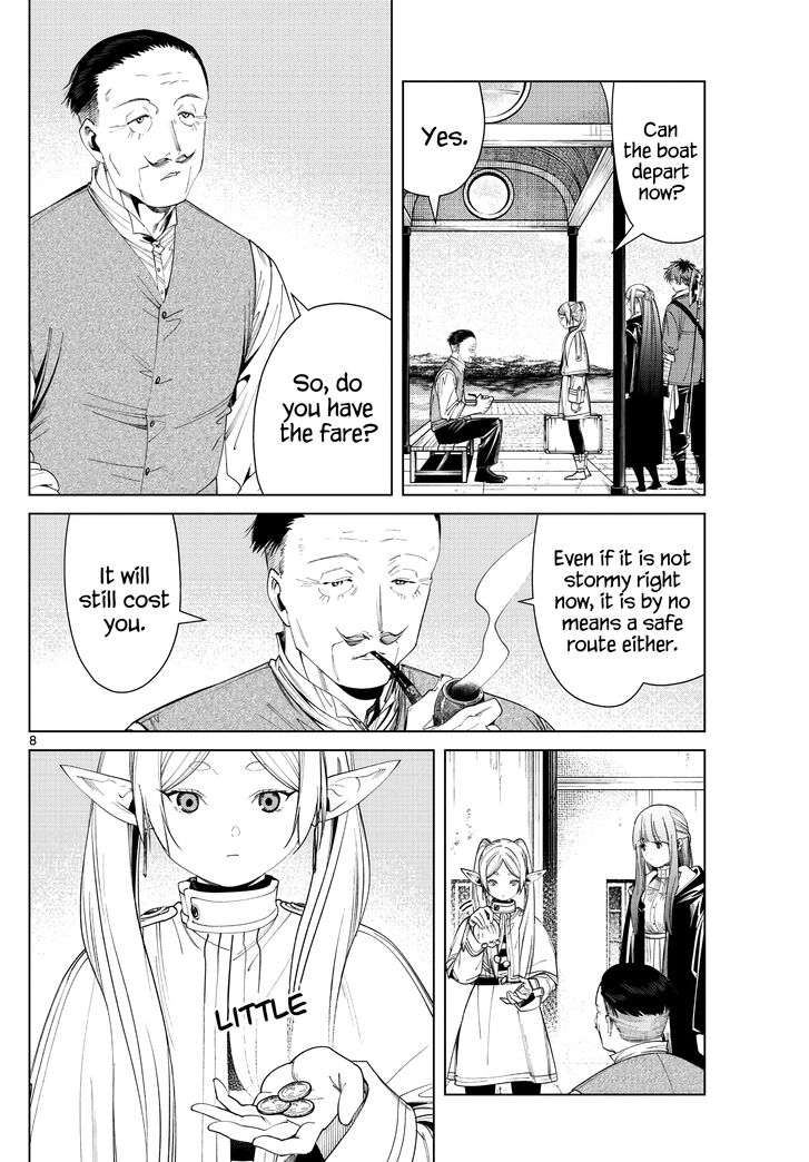 Frieren: Beyond Journey's End Manga Chapter 78 page 8 - Lake Korridor scene