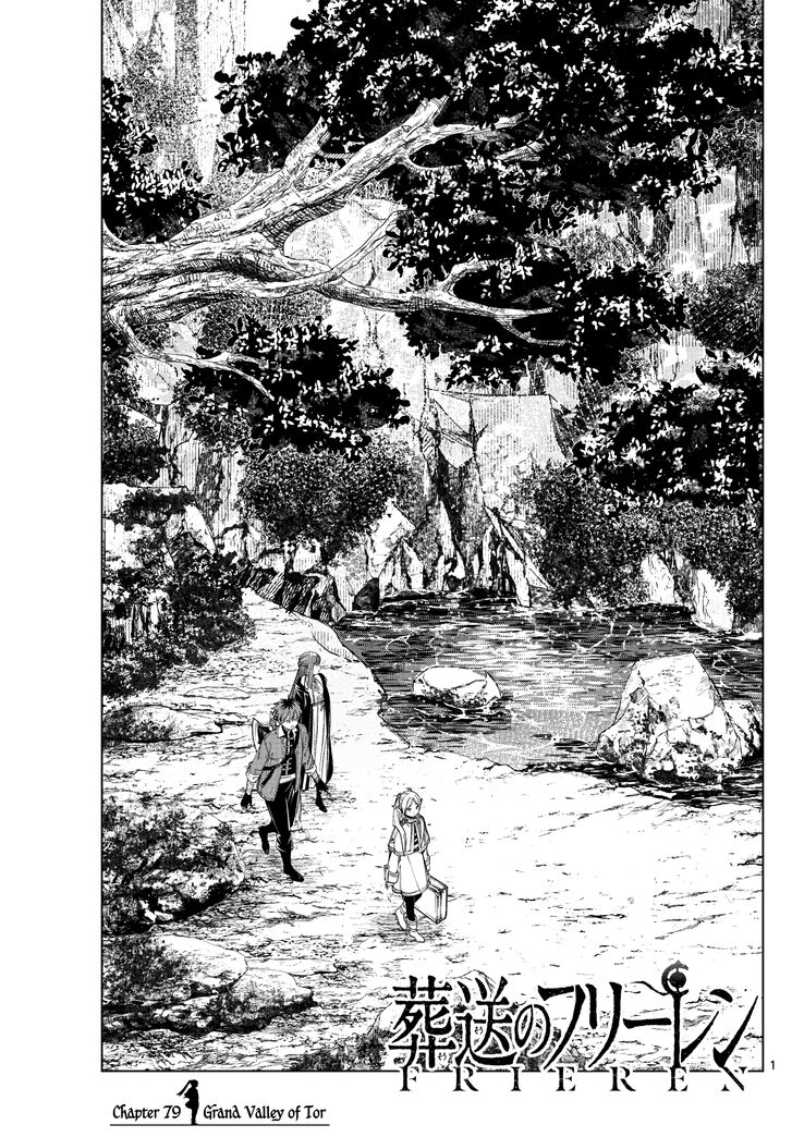 Frieren: Beyond Journey's End Manga Chapter 79 page 1 - The Great Tor Canyon scene