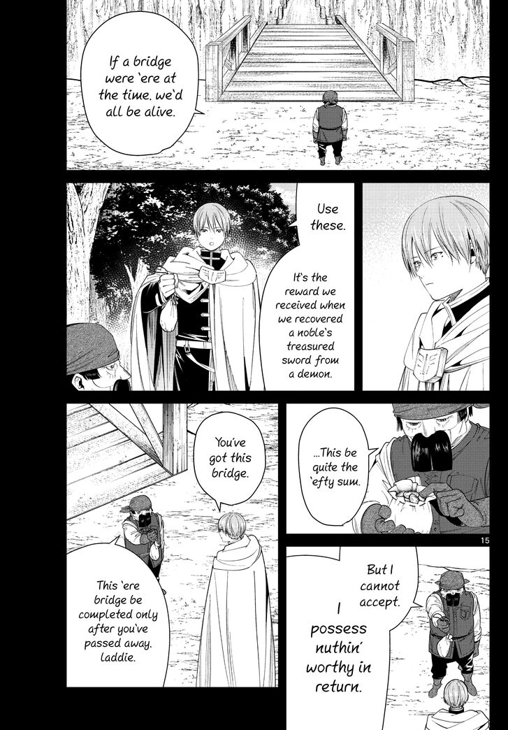 Frieren: Beyond Journey's End Manga Chapter 79 page 15 - The Great Tor Canyon scene