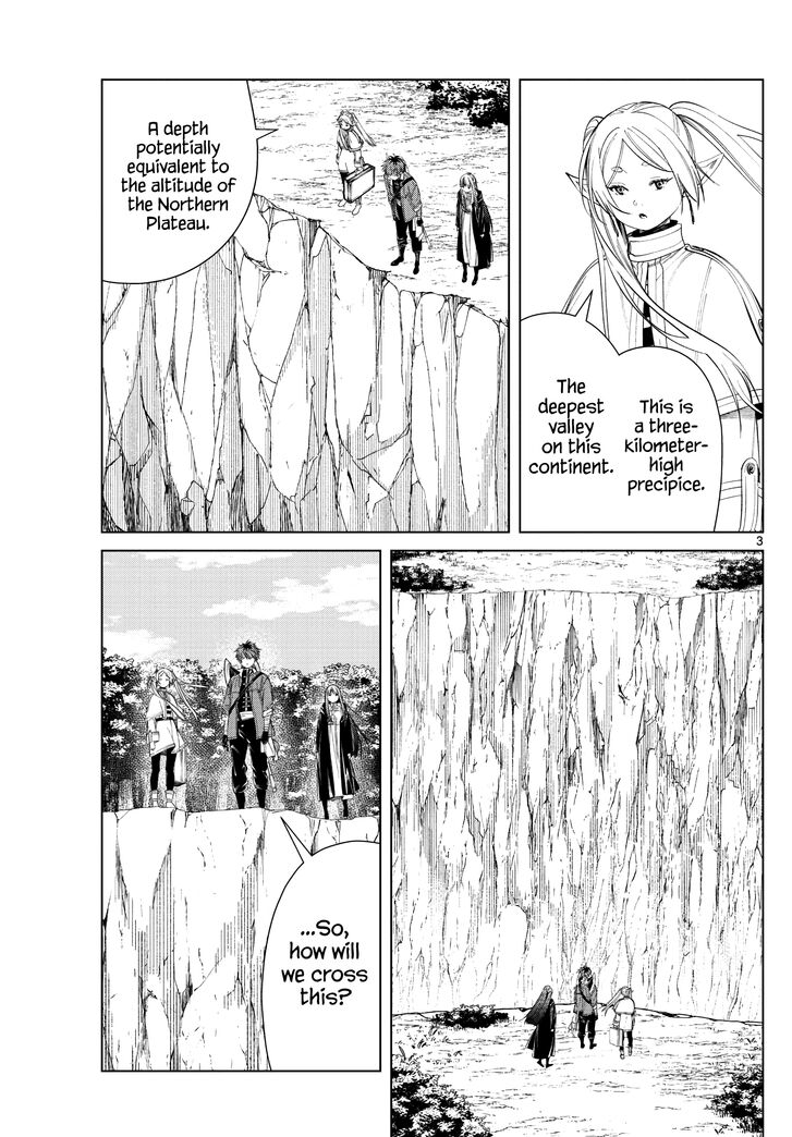 Frieren: Beyond Journey's End Manga Chapter 79 page 3 - The Great Tor Canyon scene