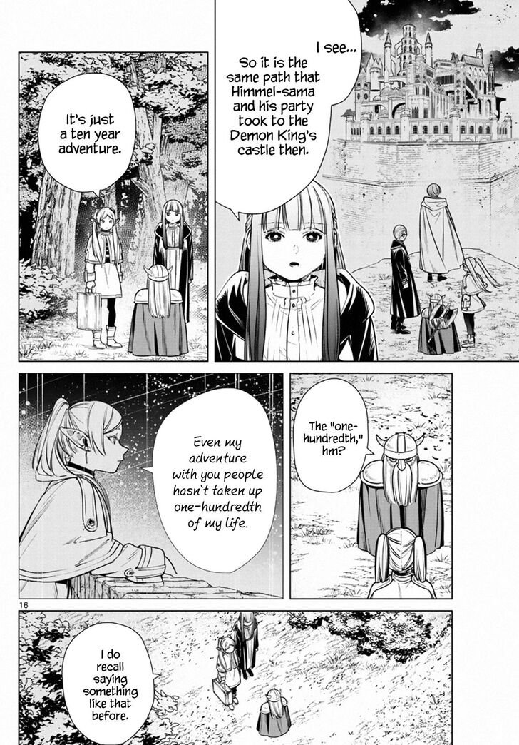Frieren: Beyond Journey's End Manga Chapter 8 page 16 - One One-Hundredth scene